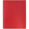 JAM Paper 9.5" x 11.5" Plastic 2 Pocket School POP Folders, 6ct.